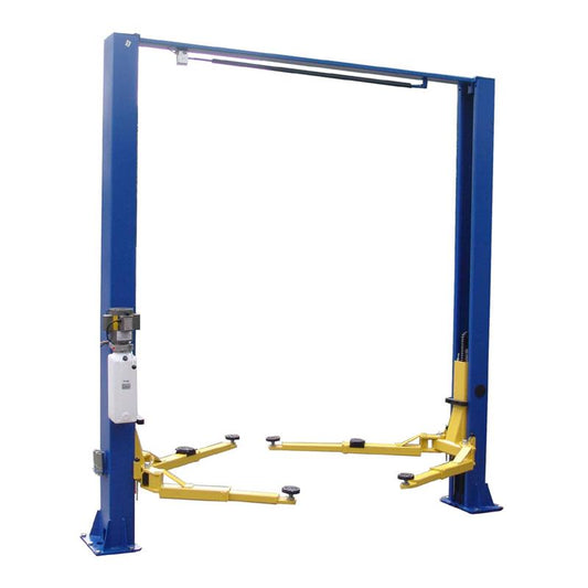 Tuxedo Tp9kacx 9,000 Lb 2 Post Asymmetric Clear Floor Car Lift